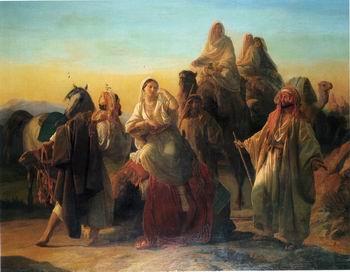 unknow artist Arab or Arabic people and life. Orientalism oil paintings  443 oil painting image